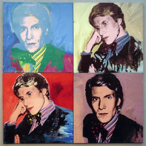 warhol yves saint laurent|yves st laurent art.